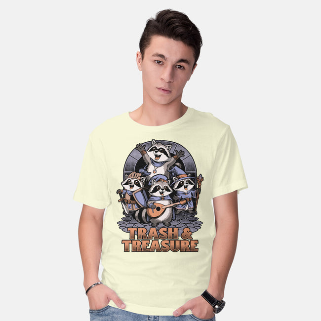 RPG Raccoon Crew-Mens-Basic-Tee-Studio Mootant