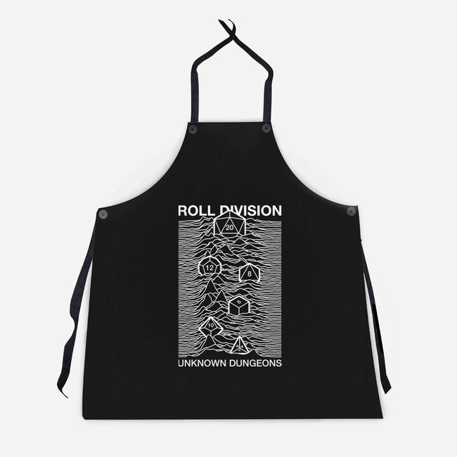 RPG Dice Music Album-Unisex-Kitchen-Apron-Studio Mootant
