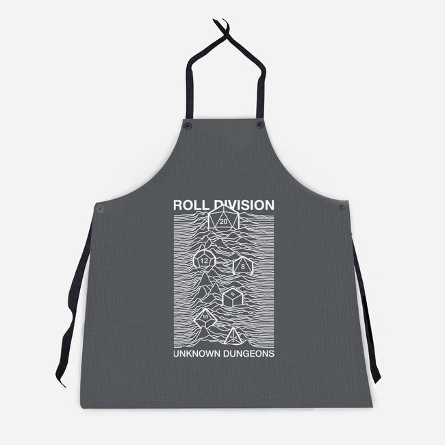 RPG Dice Music Album-Unisex-Kitchen-Apron-Studio Mootant