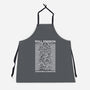 RPG Dice Music Album-Unisex-Kitchen-Apron-Studio Mootant