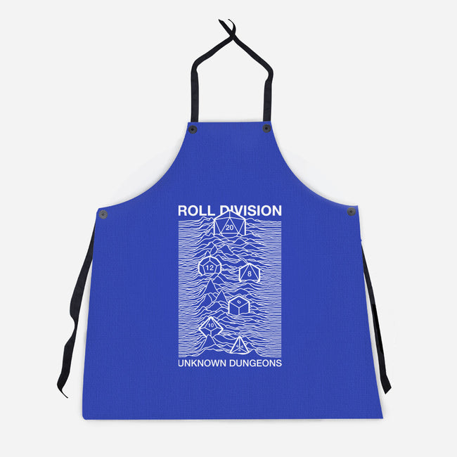 RPG Dice Music Album-Unisex-Kitchen-Apron-Studio Mootant