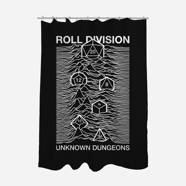 RPG Dice Music Album-None-Polyester-Shower Curtain-Studio Mootant