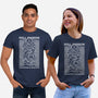 RPG Dice Music Album-Unisex-Basic-Tee-Studio Mootant