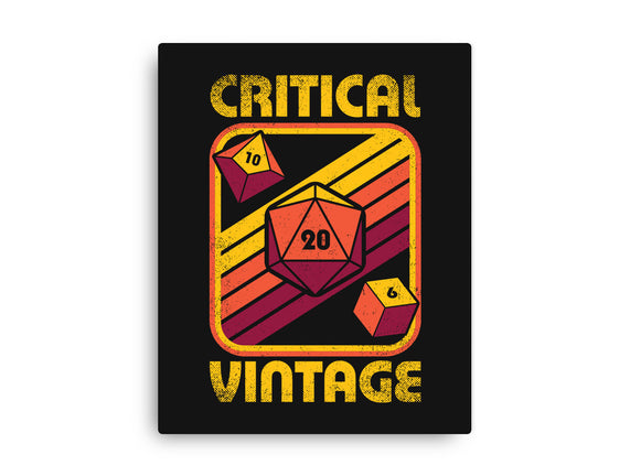 RPG Vintage Critical Dice