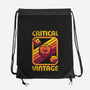 RPG Vintage Critical Dice-None-Drawstring-Bag-Studio Mootant