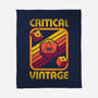 RPG Vintage Critical Dice-None-Fleece-Blanket-Studio Mootant
