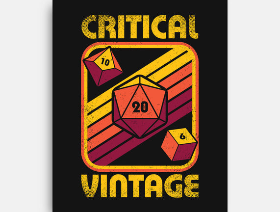 RPG Vintage Critical Dice