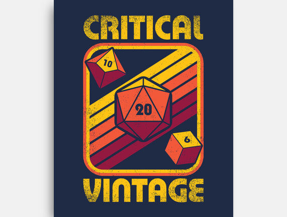 RPG Vintage Critical Dice