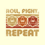 RPG Vintage Roll Fight-None-Basic Tote-Bag-Studio Mootant
