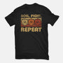 RPG Vintage Roll Fight-Womens-Basic-Tee-Studio Mootant