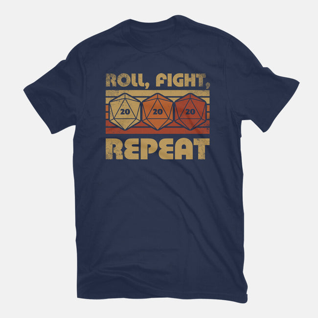 RPG Vintage Roll Fight-Mens-Basic-Tee-Studio Mootant
