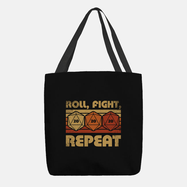 RPG Vintage Roll Fight-None-Basic Tote-Bag-Studio Mootant