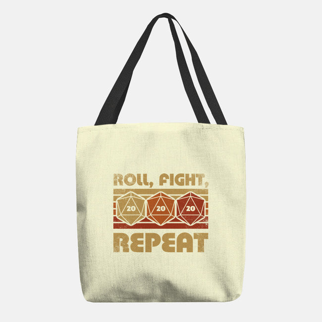 RPG Vintage Roll Fight-None-Basic Tote-Bag-Studio Mootant