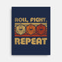 RPG Vintage Roll Fight-None-Stretched-Canvas-Studio Mootant