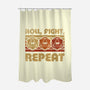 RPG Vintage Roll Fight-None-Polyester-Shower Curtain-Studio Mootant