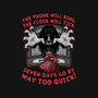 Horror Movie Girl Poem-None-Adjustable Tote-Bag-Studio Mootant