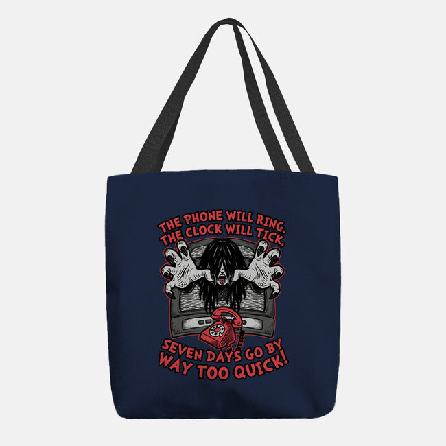 Horror Movie Girl Poem-None-Basic Tote-Bag-Studio Mootant