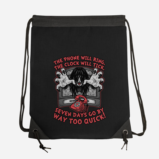 Horror Movie Girl Poem-None-Drawstring-Bag-Studio Mootant