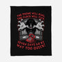 Horror Movie Girl Poem-None-Fleece-Blanket-Studio Mootant