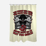 Horror Movie Girl Poem-None-Polyester-Shower Curtain-Studio Mootant