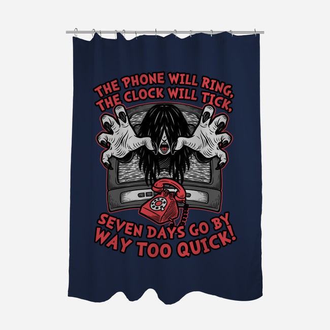 Horror Movie Girl Poem-None-Polyester-Shower Curtain-Studio Mootant