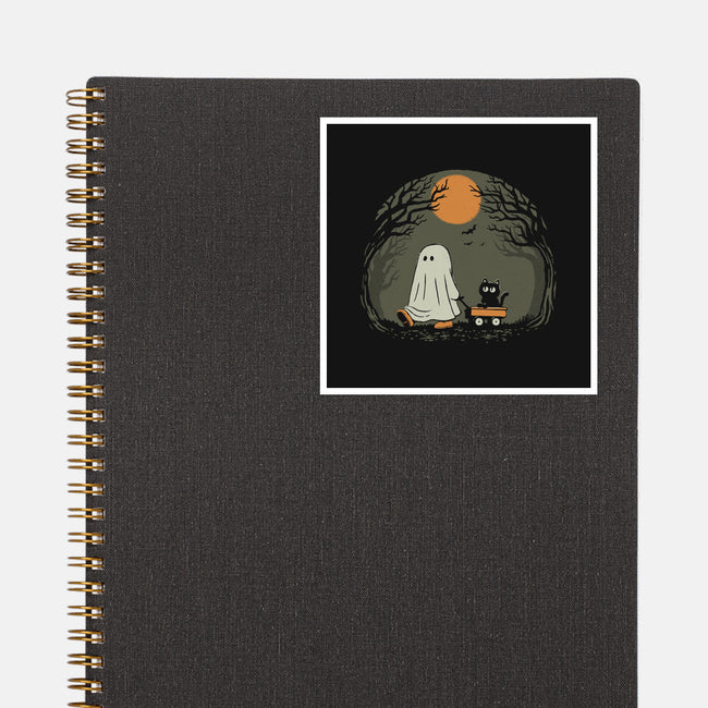 Moonlit Walk-None-Glossy-Sticker-dfonseca