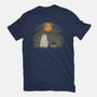 Moonlit Walk-Womens-Fitted-Tee-dfonseca