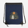 Moonlit Walk-None-Drawstring-Bag-dfonseca