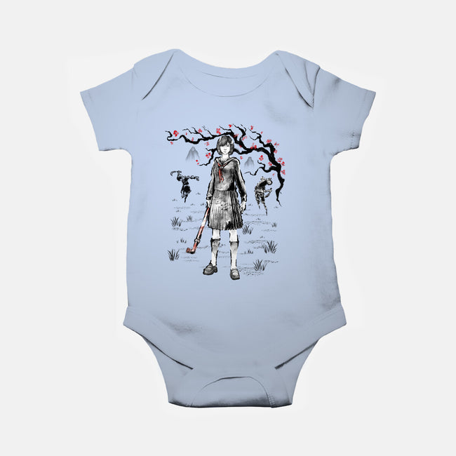 Hinako Sumi-E-Baby-Basic-Onesie-Astrobot Invention