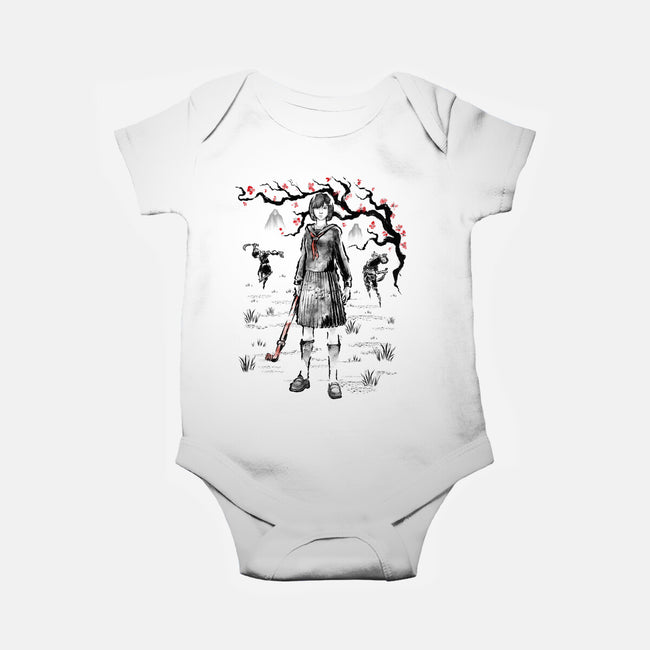 Hinako Sumi-E-Baby-Basic-Onesie-Astrobot Invention