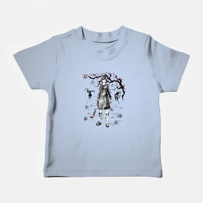 Hinako Sumi-E-Baby-Basic-Tee-Astrobot Invention