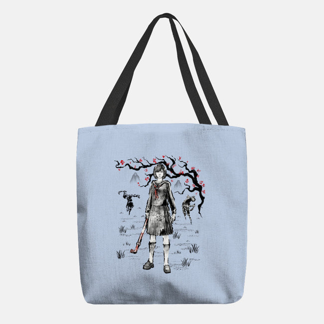 Hinako Sumi-E-None-Basic Tote-Bag-Astrobot Invention