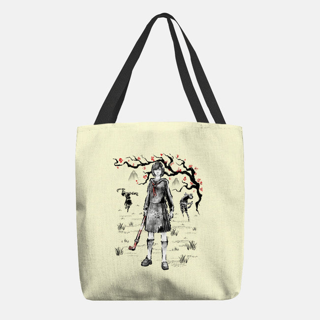 Hinako Sumi-E-None-Basic Tote-Bag-Astrobot Invention