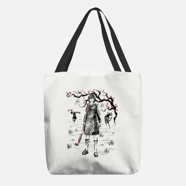 Hinako Sumi-E-None-Basic Tote-Bag-Astrobot Invention