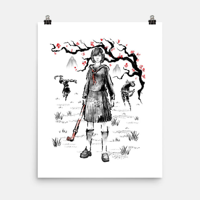 Hinako Sumi-E-None-Matte-Poster-Astrobot Invention