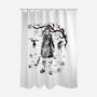 Hinako Sumi-E-None-Polyester-Shower Curtain-Astrobot Invention