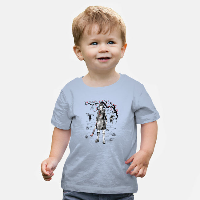 Hinako Sumi-E-Baby-Basic-Tee-Astrobot Invention