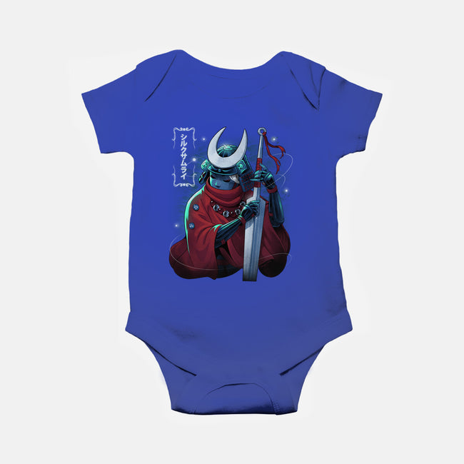 Silk Samurai-Baby-Basic-Onesie-Bruno Mota