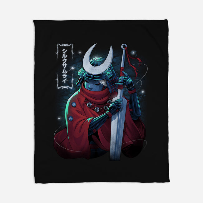 Silk Samurai-None-Fleece-Blanket-Bruno Mota