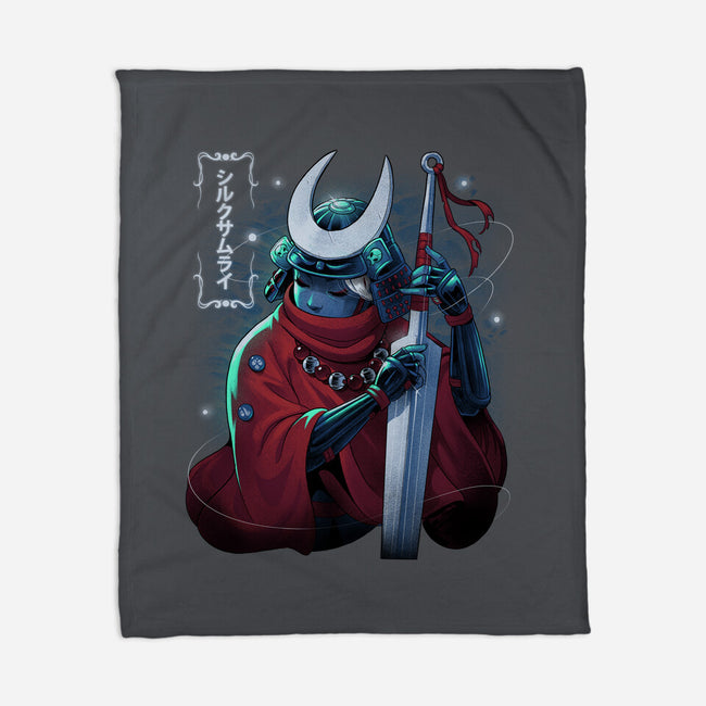 Silk Samurai-None-Fleece-Blanket-Bruno Mota