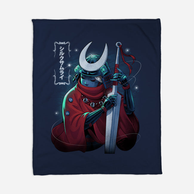 Silk Samurai-None-Fleece-Blanket-Bruno Mota
