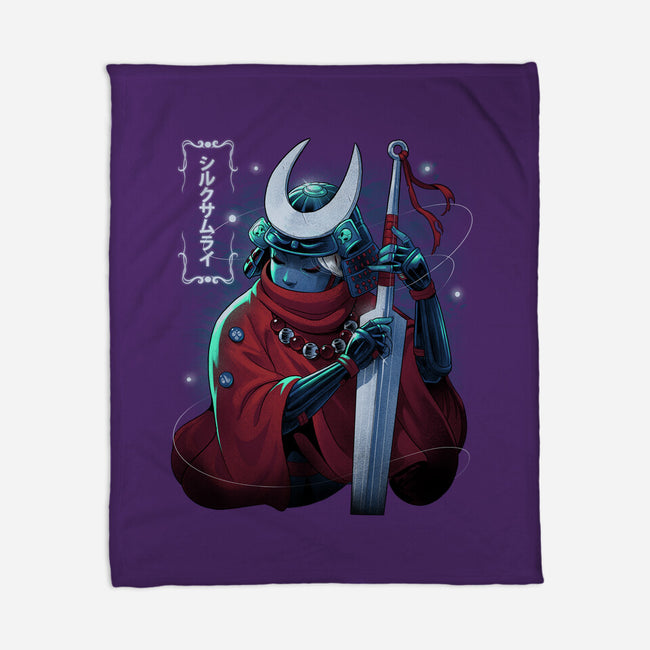 Silk Samurai-None-Fleece-Blanket-Bruno Mota
