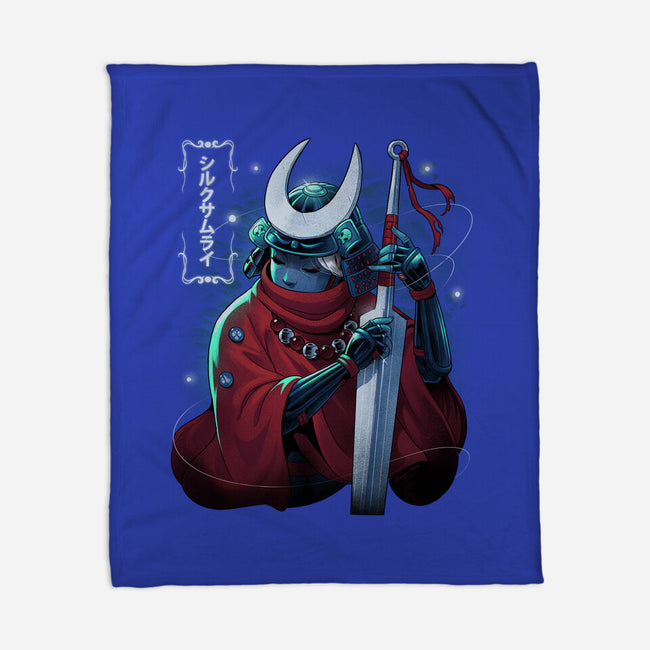 Silk Samurai-None-Fleece-Blanket-Bruno Mota
