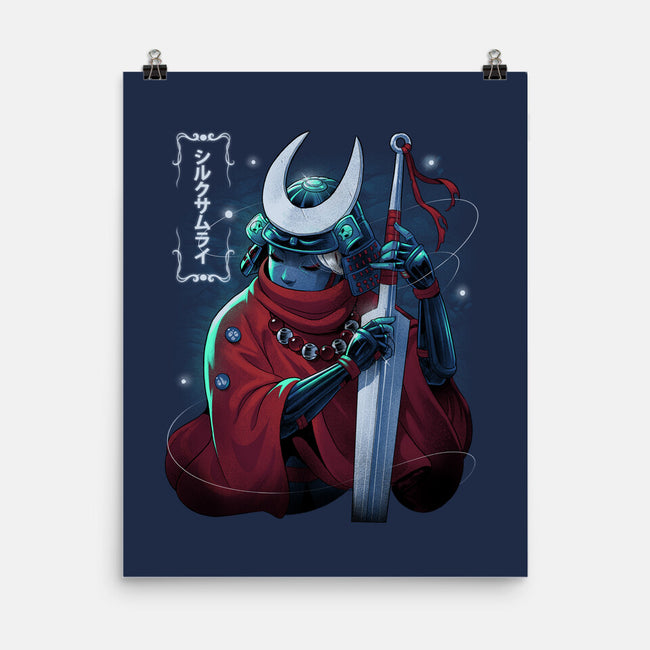 Silk Samurai-None-Matte-Poster-Bruno Mota