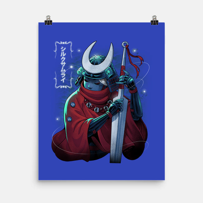 Silk Samurai-None-Matte-Poster-Bruno Mota