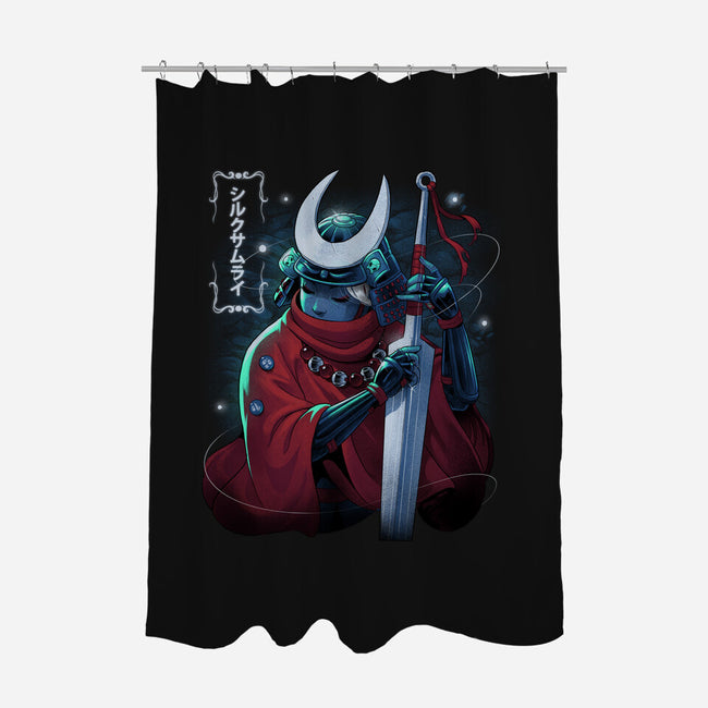Silk Samurai-None-Polyester-Shower Curtain-Bruno Mota