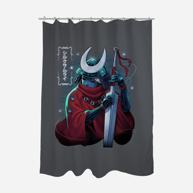 Silk Samurai-None-Polyester-Shower Curtain-Bruno Mota