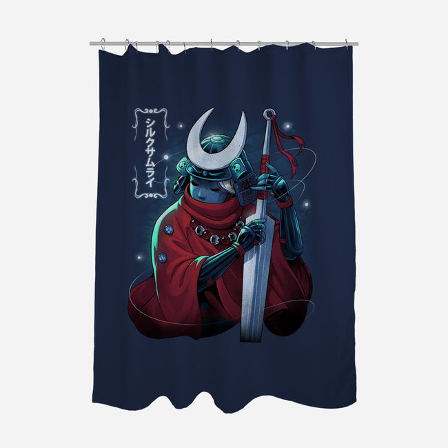 Silk Samurai-None-Polyester-Shower Curtain-Bruno Mota