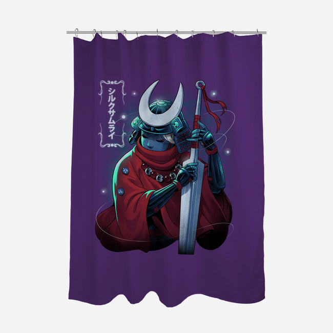 Silk Samurai-None-Polyester-Shower Curtain-Bruno Mota