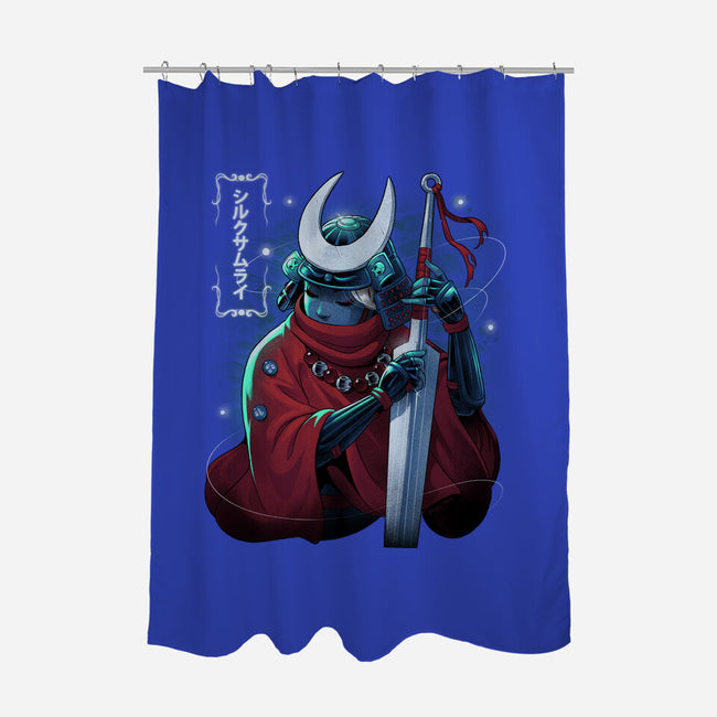 Silk Samurai-None-Polyester-Shower Curtain-Bruno Mota